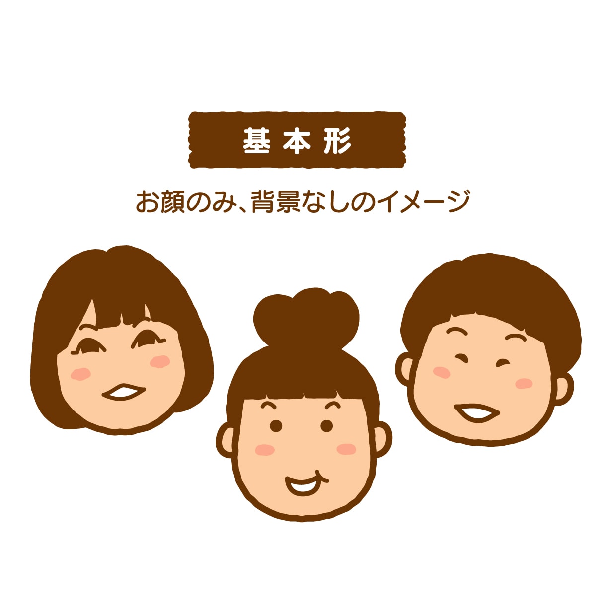 ゆるかわシンプルなアイコンお作りします SNS映えするほっこり似顔絵で印象アップ♪ イメージ2