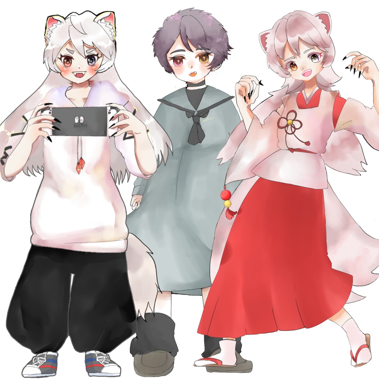 IRIAMなどでつかえる立ち絵を制作ます 商用利用可！お好みのオリジナルキャラクターをお描きします！ イメージ4