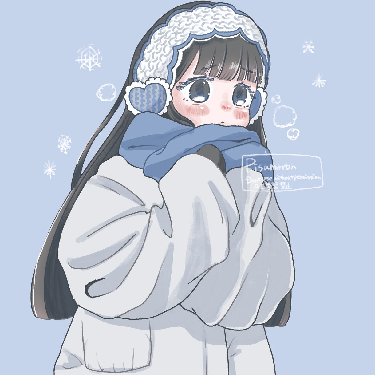 ふんわり可愛い女の子のSNSアイコン描きます フリルやレースがアクセントのゆめ可愛いイラスト イメージ3