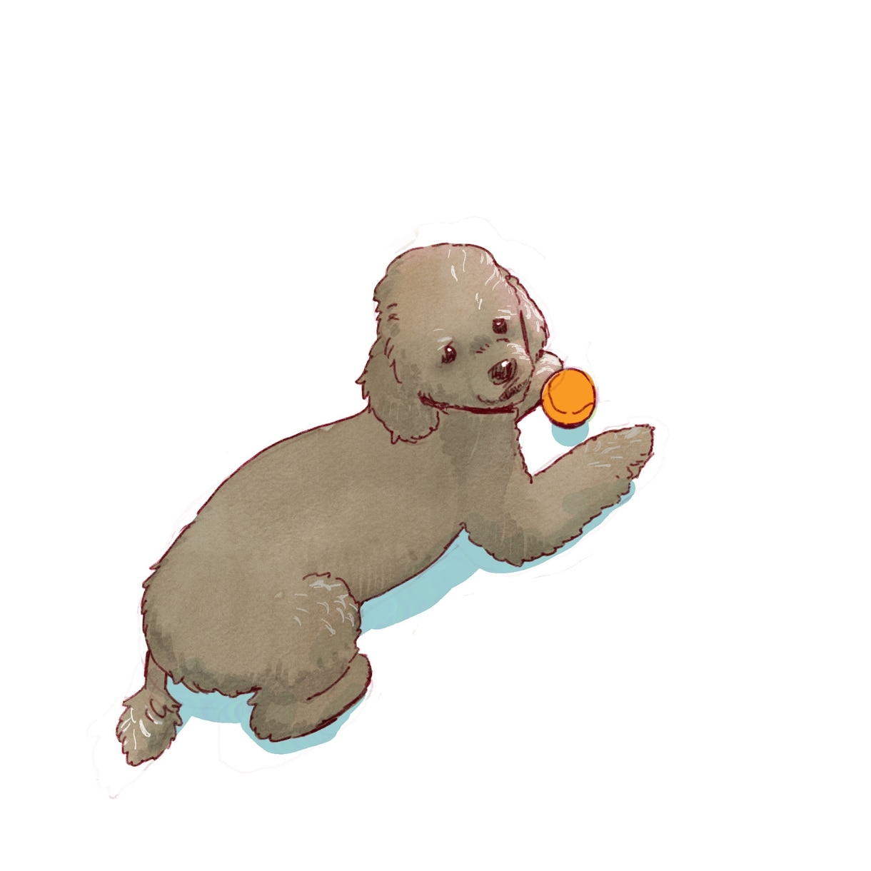 ペットの可愛いイラスト描きます 可愛らしいイラストお任せください！ イメージ2