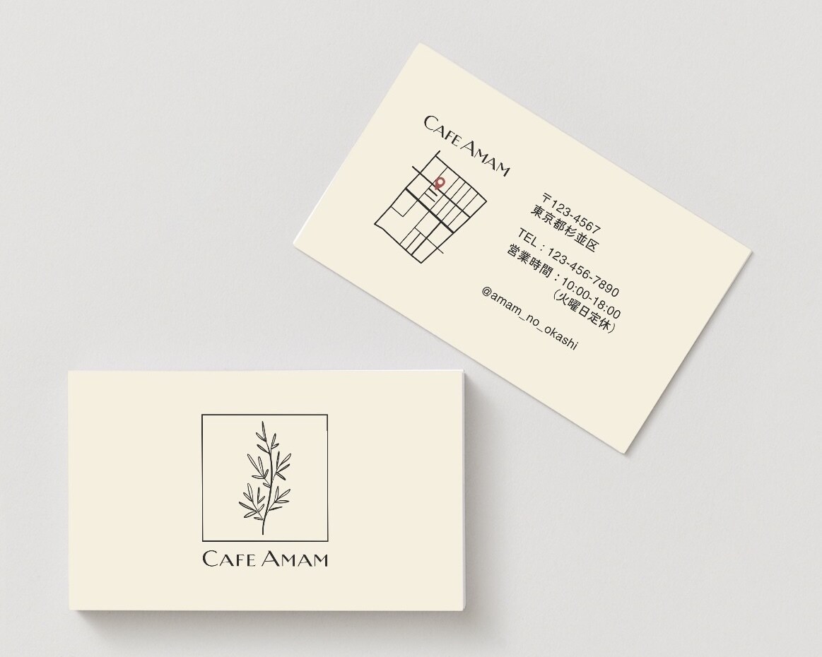 カフェ開業向け|名刺・ショップカードを作成します 低価格・高品質なショップカードをお届けします！ イメージ7