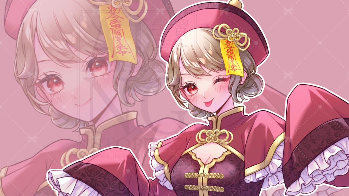 可愛いイラスト描きます 似顔絵・歌ってみた・立ち絵・キャラクターデザインなど イメージ2