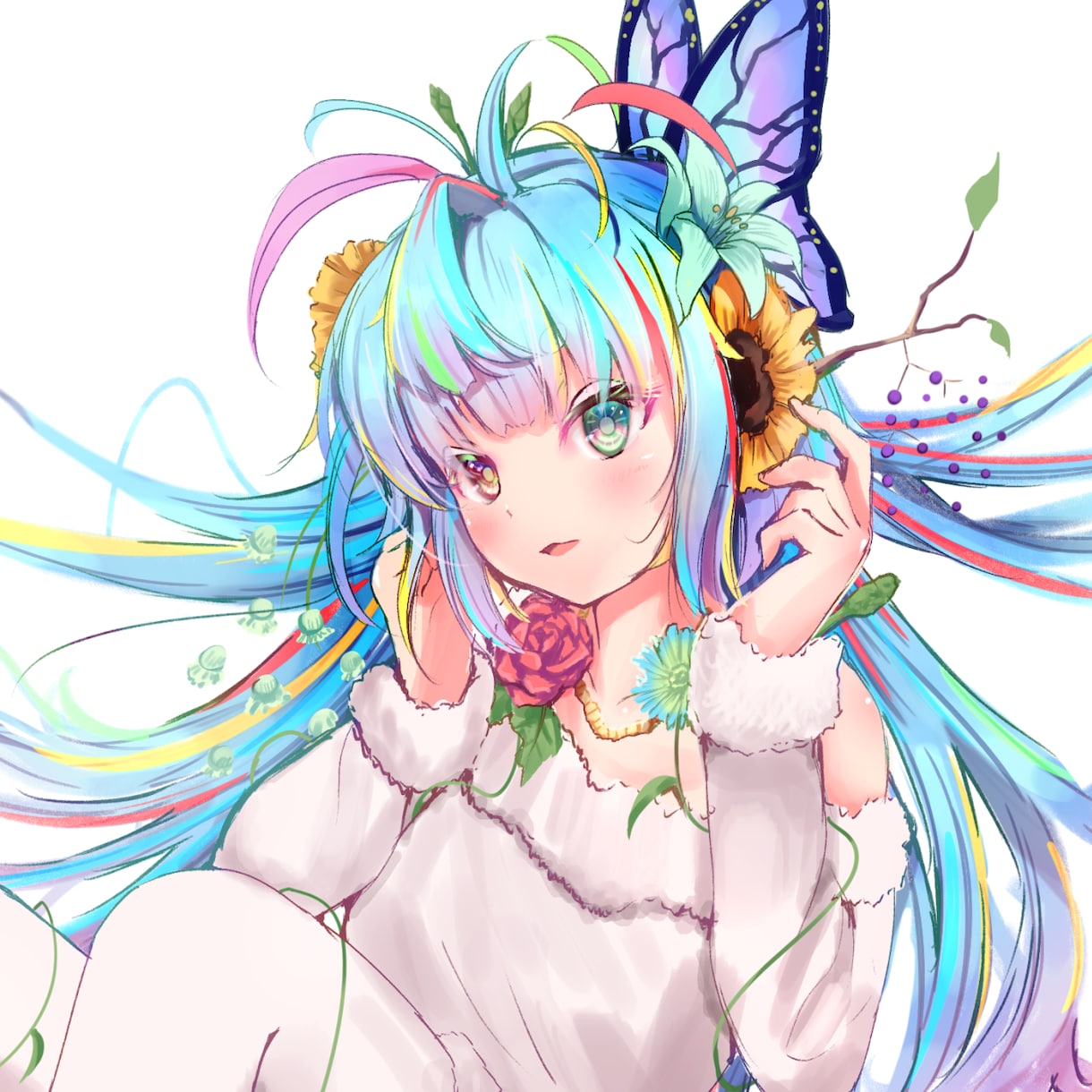 VTuber配信サムネイル_透過イラスト描きます 目を惹くサムネで再生数アップ！透過イラストお任せください！ イメージ1