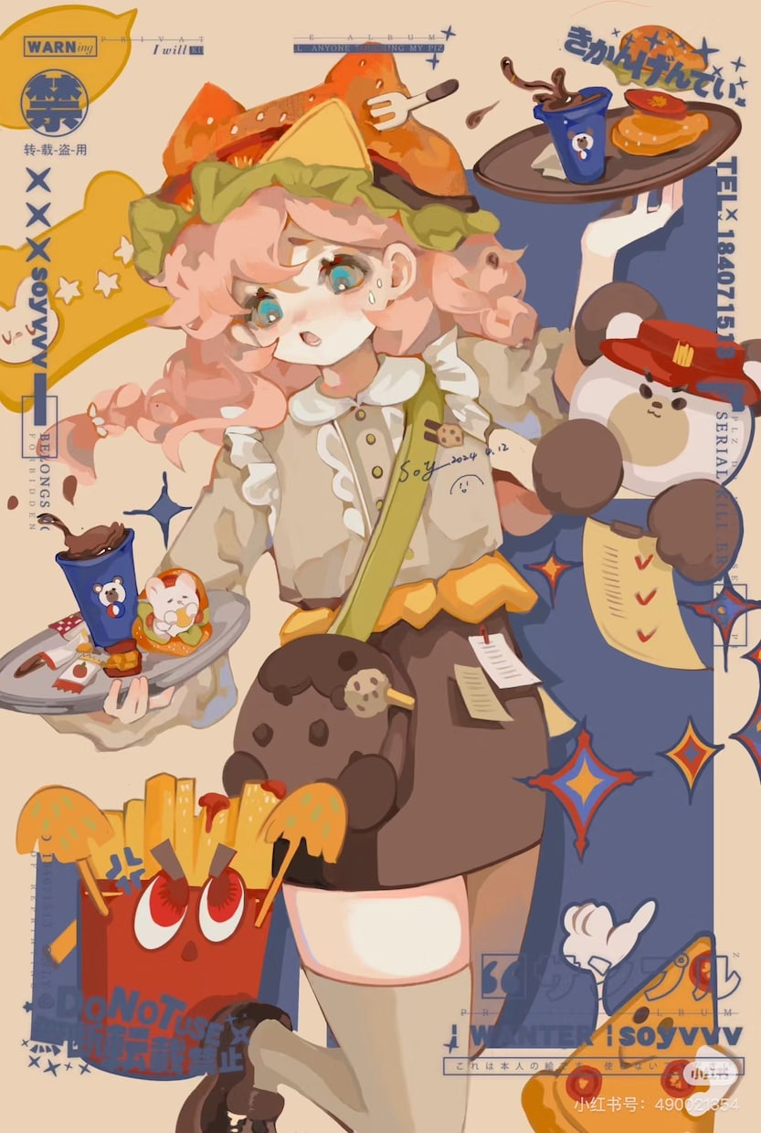 超可愛い女の子のイラストを描きます 明るくてカラフルな色使いが得意です。）））） イメージ3