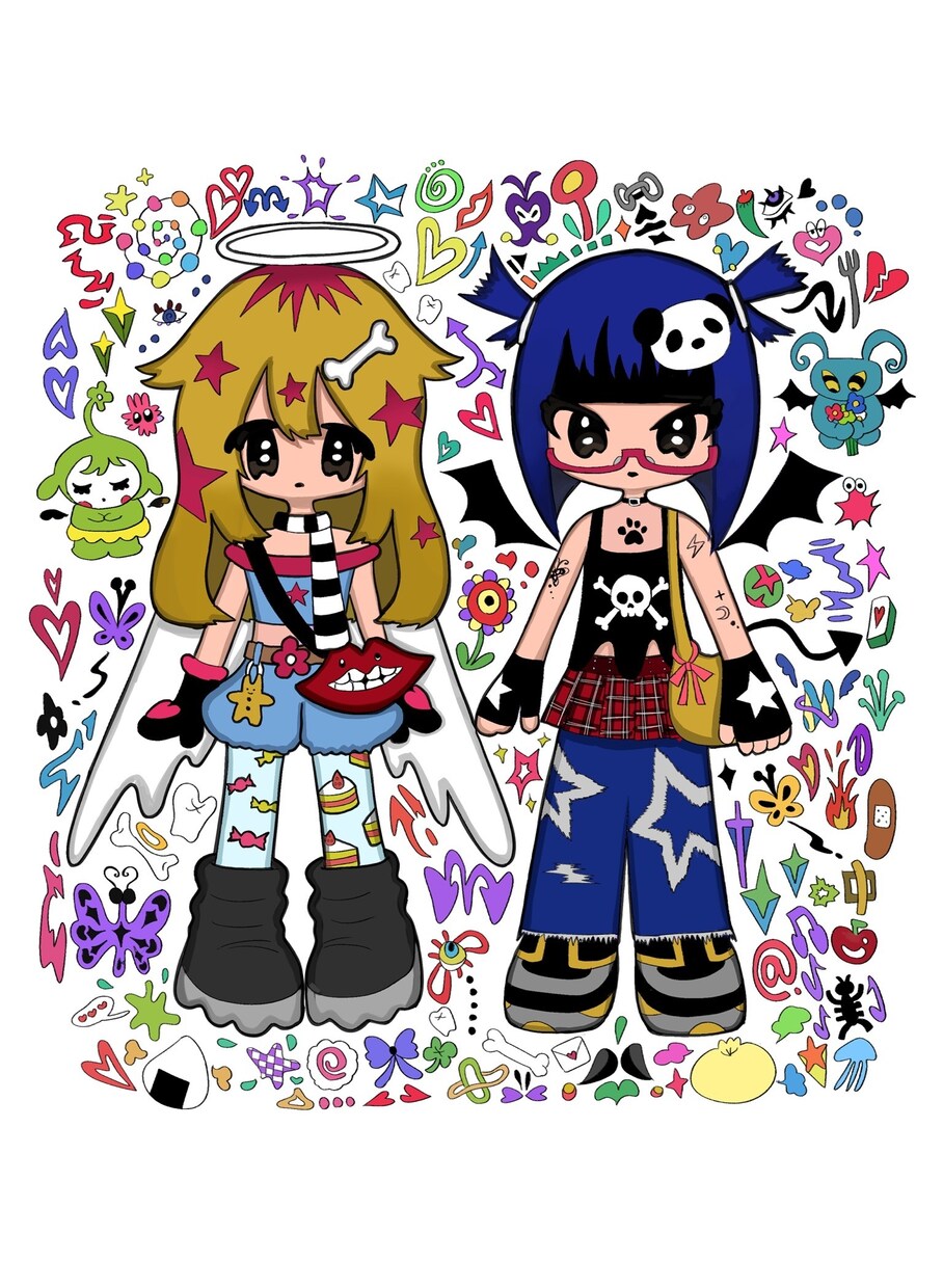 ポップでカラフルなイラスト描きます カラフルで目を引くイラストならお任せ下さい！ イメージ3