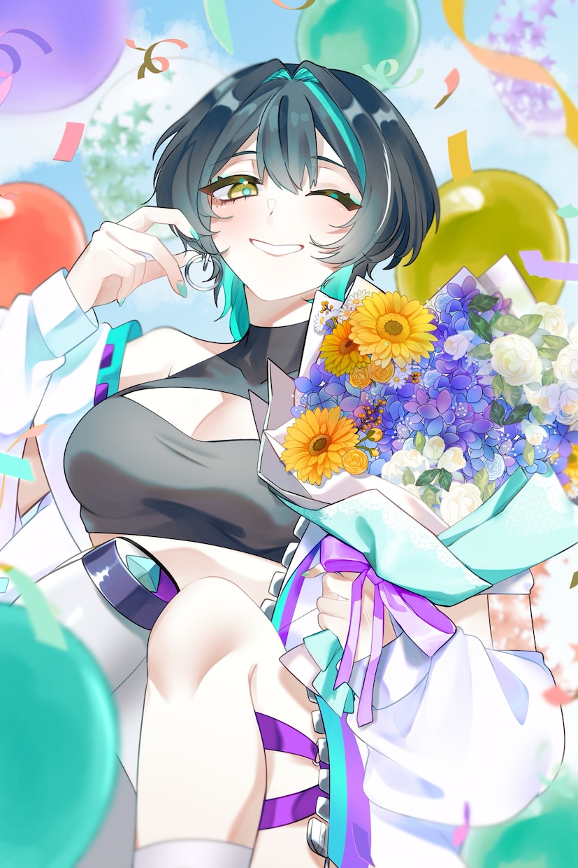 美麗な1枚絵を描きます アイコン、動画用イラスト、live2dなど幅広く使える！ イメージ3