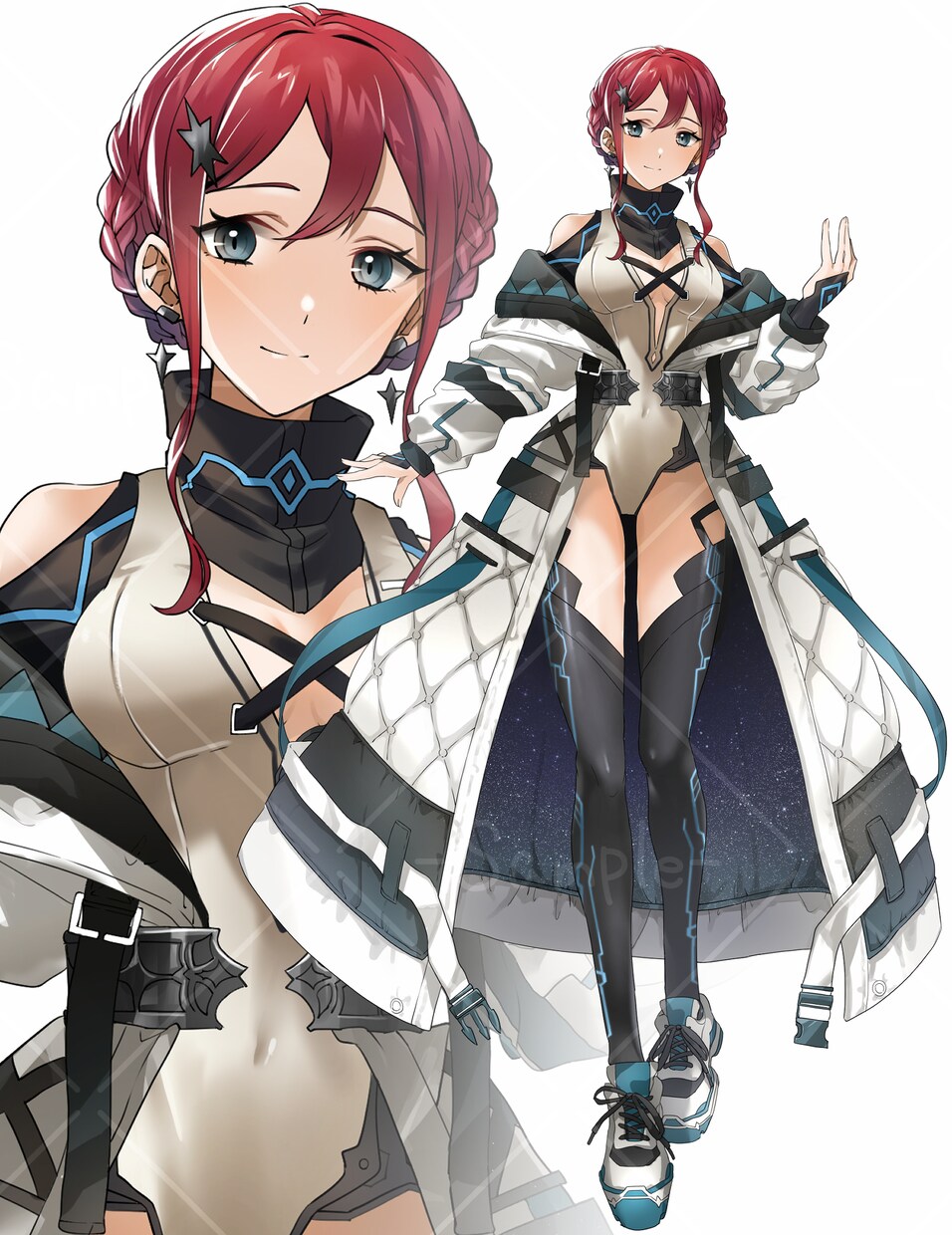 Vtuber、IRIAM用など立ち絵制作いたします 男女問わず目を惹くイラストの制作を心がけております！ イメージ2