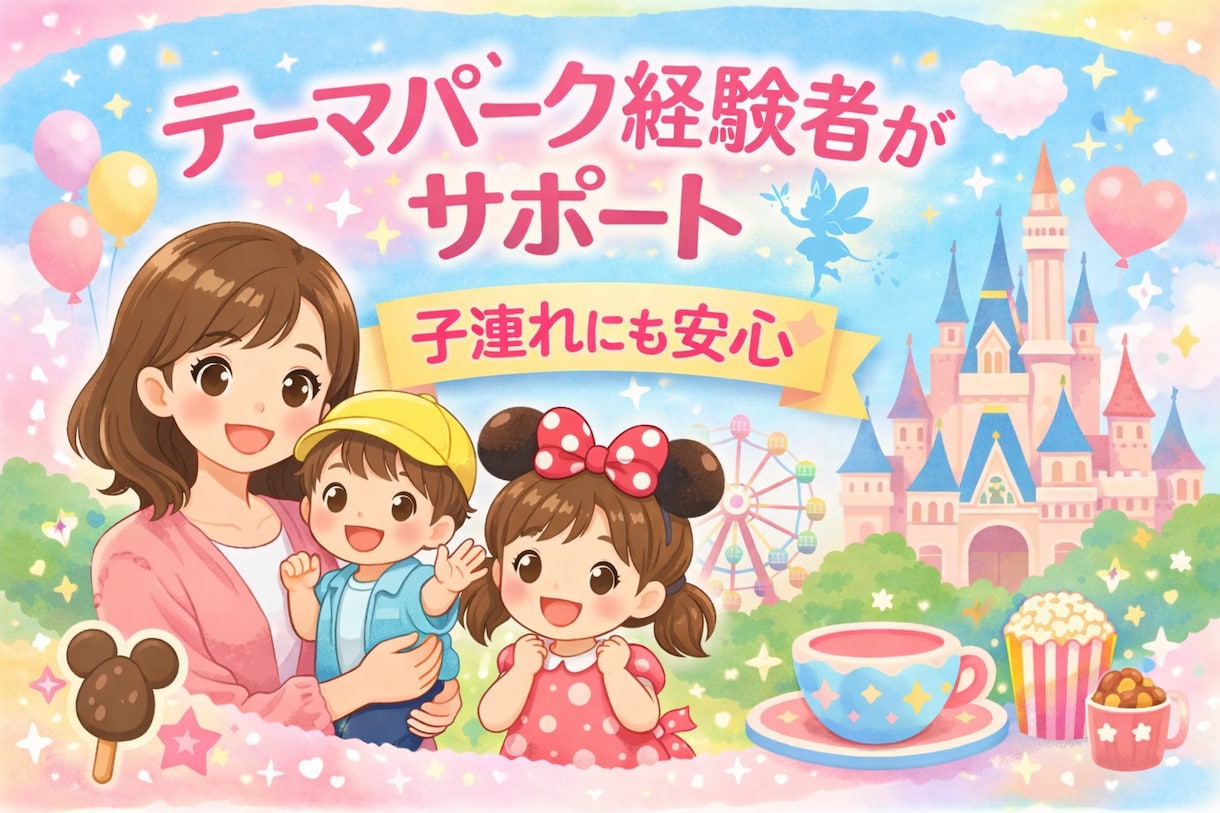 ニーズに沿ったディズニーのプランニングをします キャスト現場経験を活かした安心のプランをご提案 イメージ2
