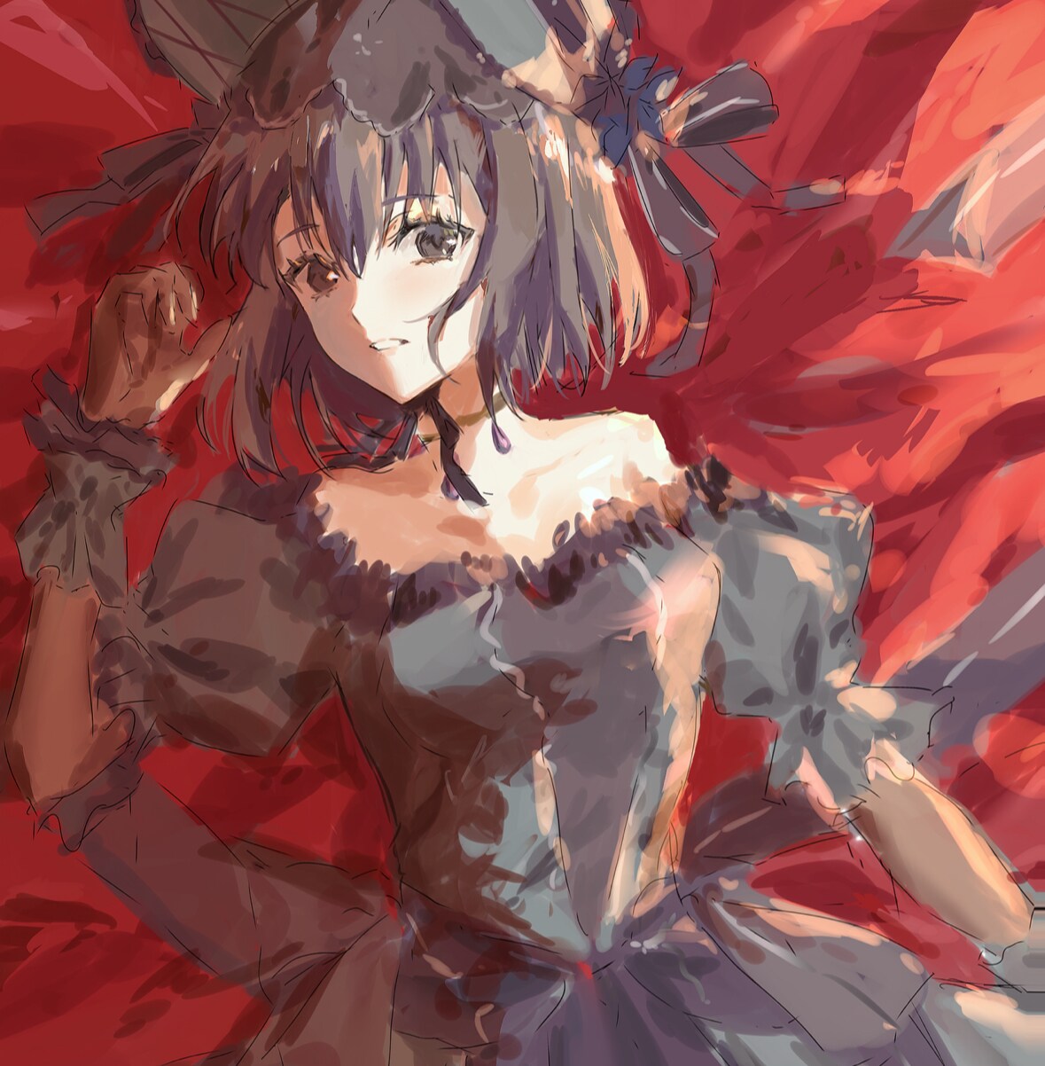 色つき1枚絵、サムネ用イラストなど描きます 暗い雰囲気からポップな雰囲気まで様々な画風で描きます！ イメージ3