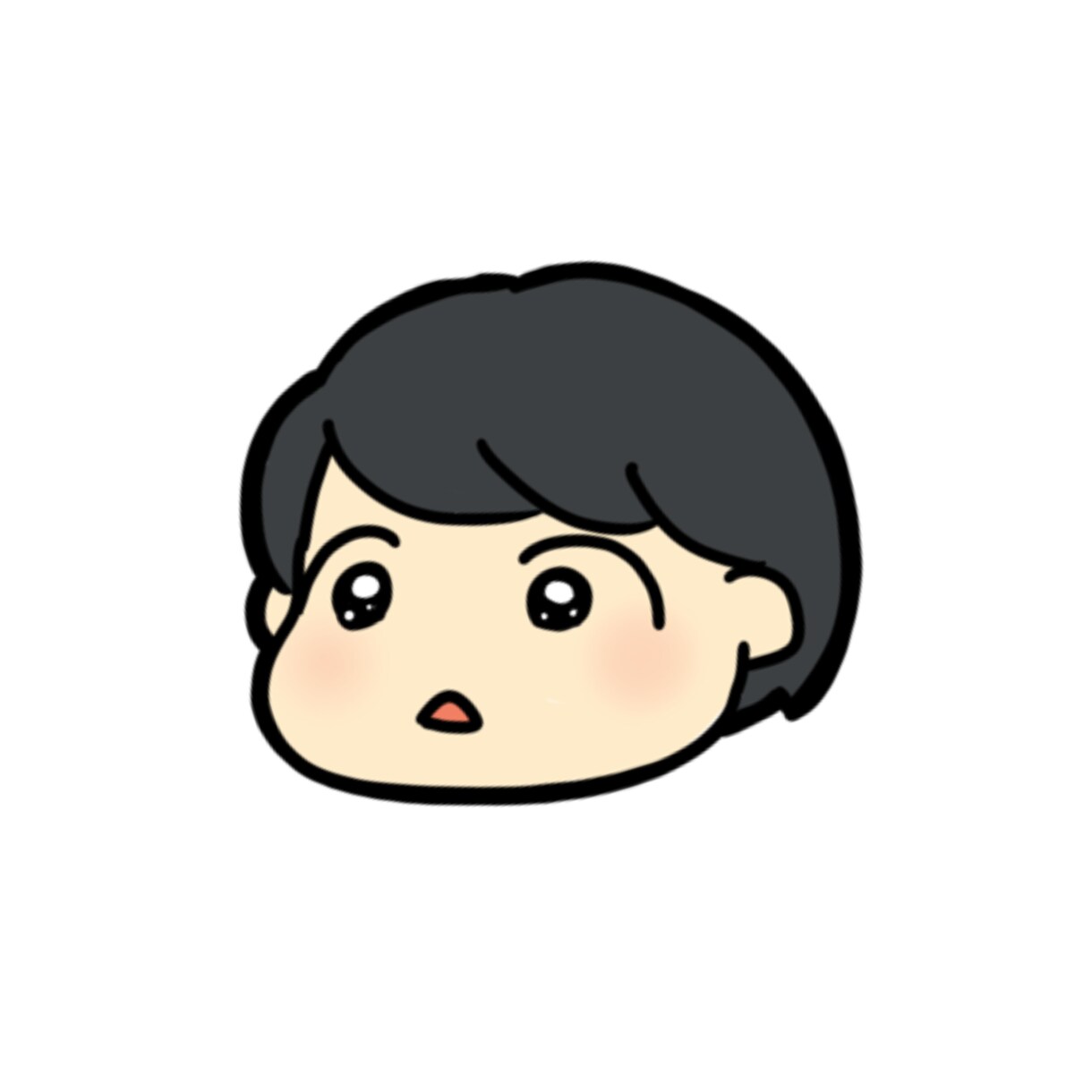 ゆる〜い、かわいい〜、SNSアイコン描きます アイコンをゆるゆるイラストに変えませんか？ イメージ4