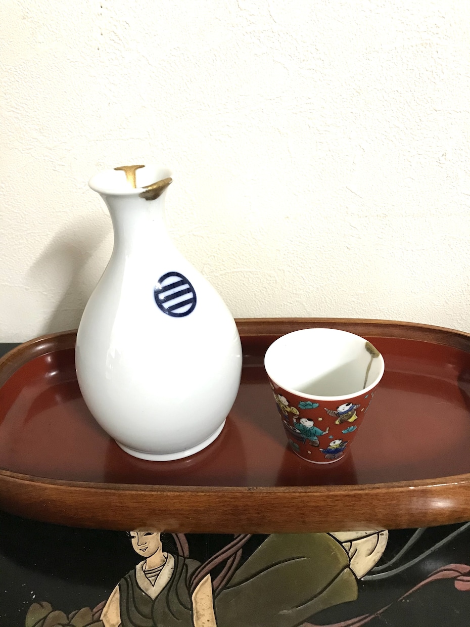 欠けた、割れた器は治せます どうしても捨てられないから治したい気持ち、とってもわかります イメージ2