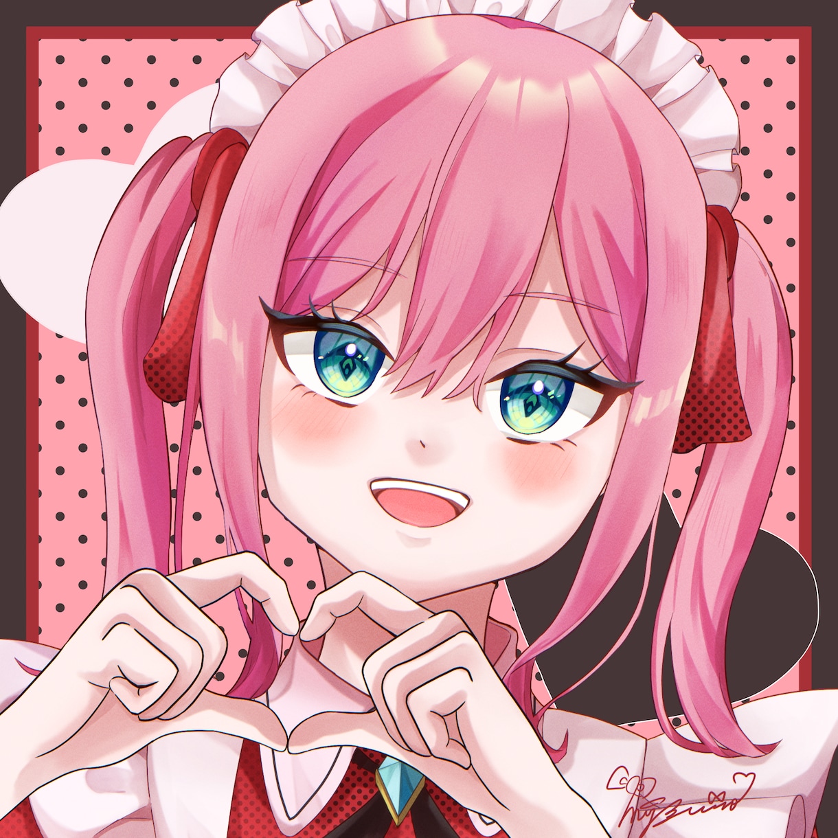 おめめキラキラな可愛いアイコンを作成します ～クオリティ高い可愛いのSNSアイコンを提供します～ イメージ2