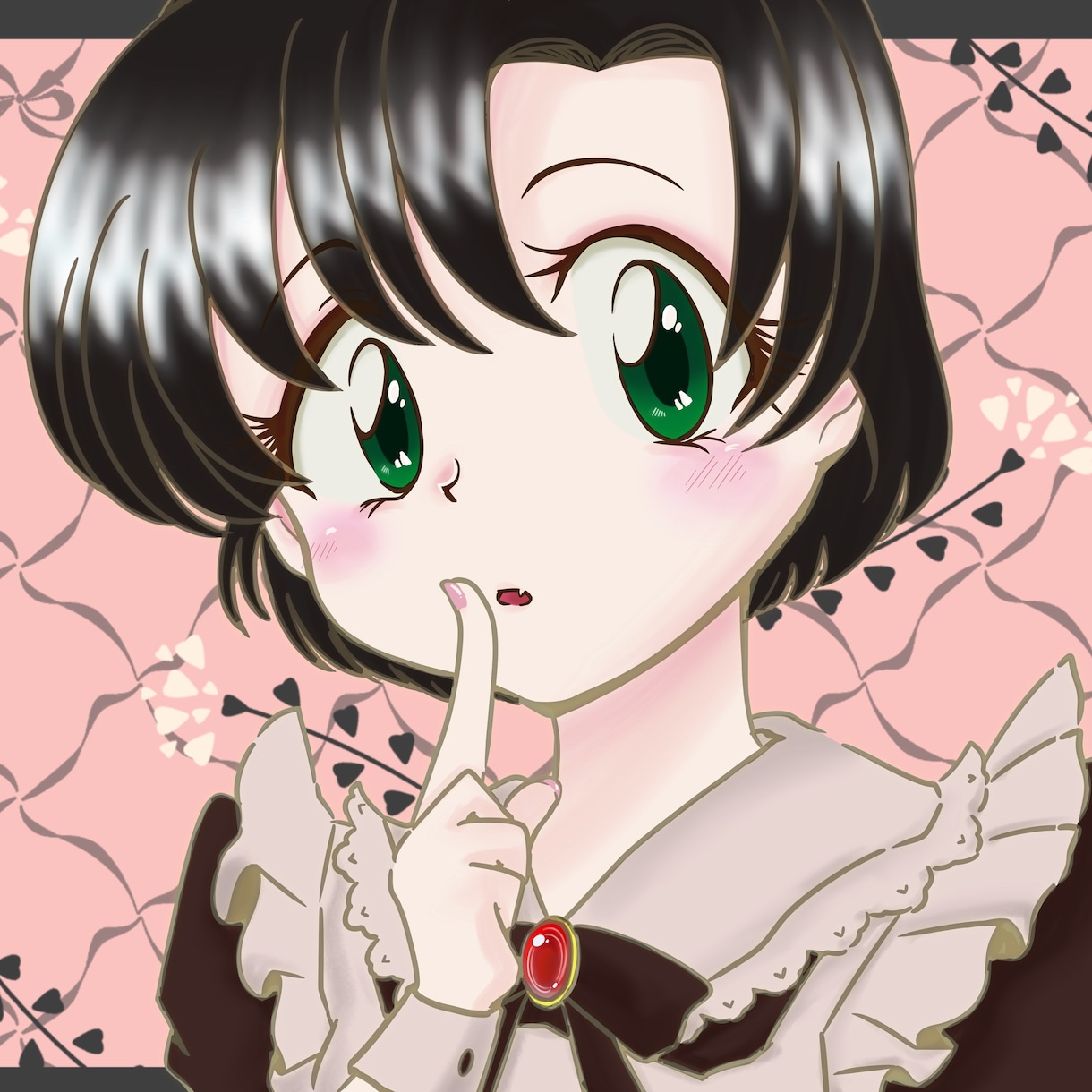 アニメっぽい可愛いイラストのアイコン作ります 仕事用のアイコン歓迎☆お客さんに褒めてもらおう！ イメージ1