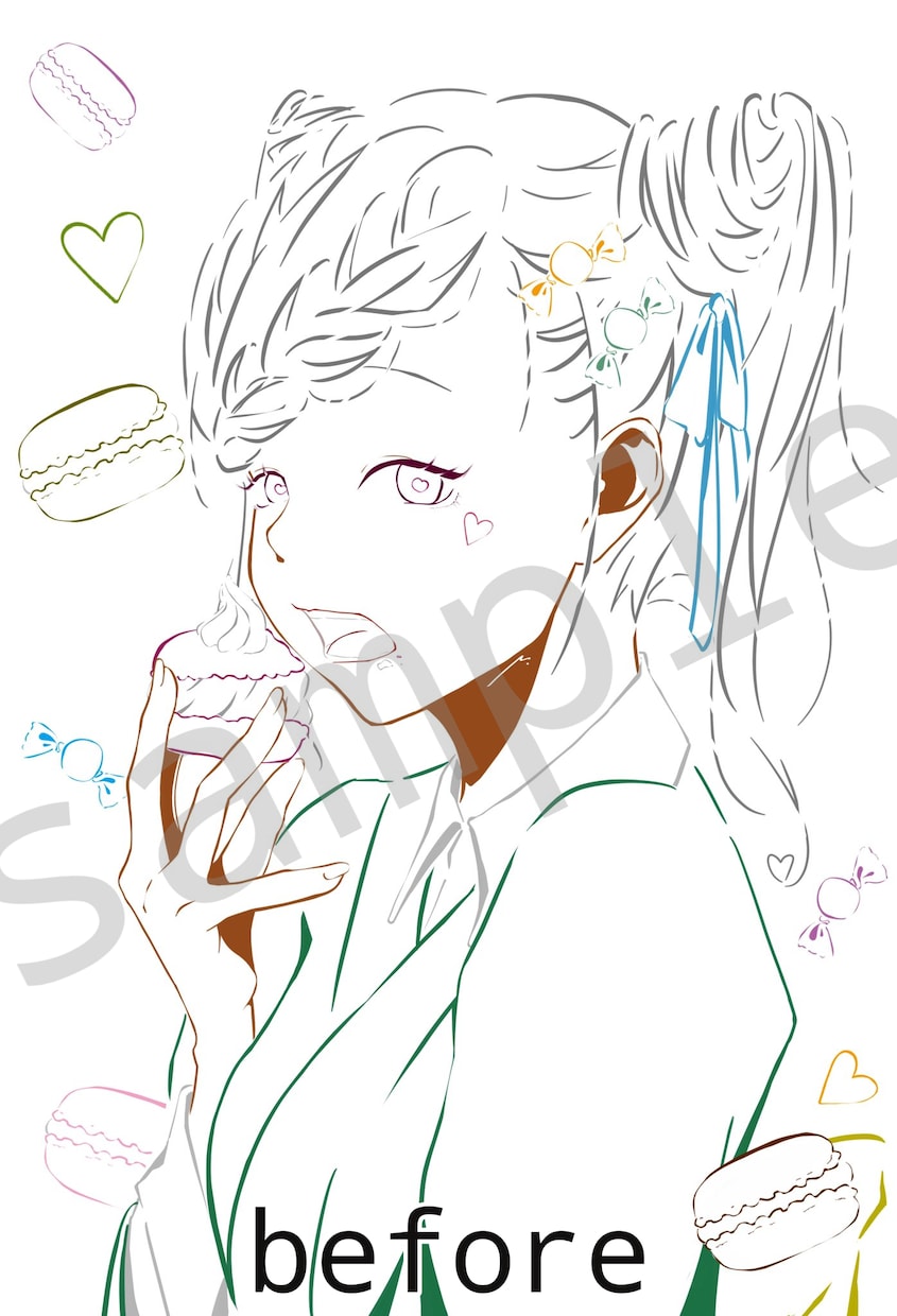 イラスト添削します 的確なアドバイスで添削致します イメージ3