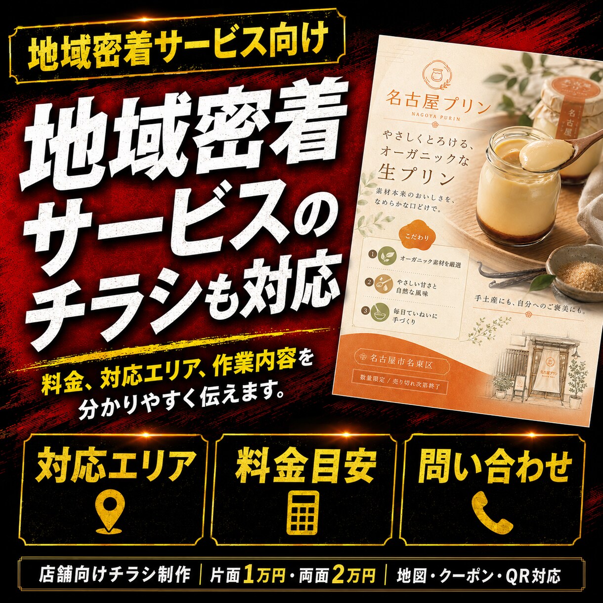あなたの店舗チラシ最短即日ハイクオリティ制作します 美容サロン・飲食店・リラク・ハウスクリーニングなど丸投げOK イメージ7