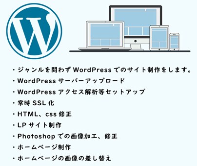 WordPressの相談に乗ります WordPressの修正その他のお困り事はありませんか？ イメージ1