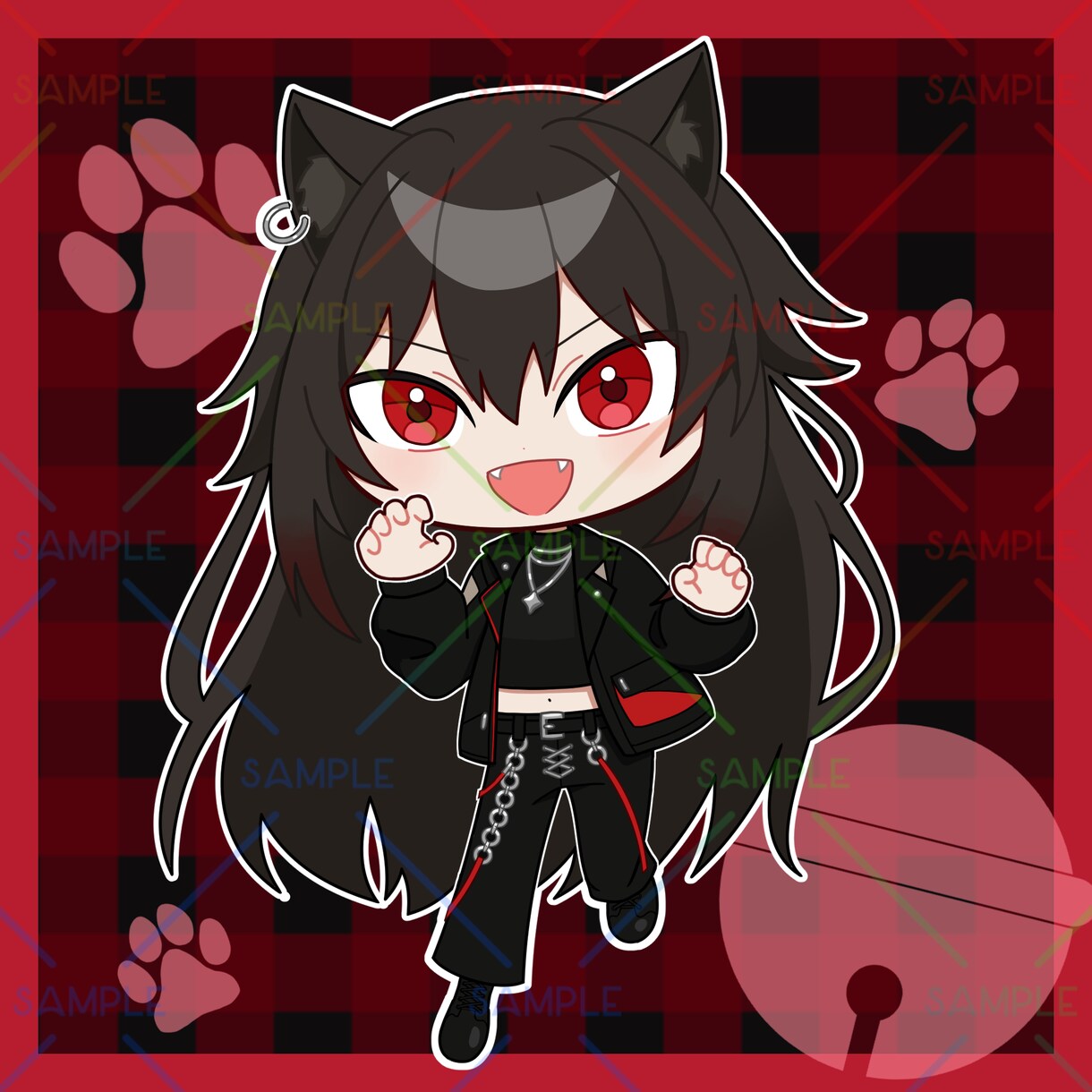 アイコンなどに使えるかわいいデフォルメ描きます 某ゲーム風なポップでかわいいデフォルメ イメージ3