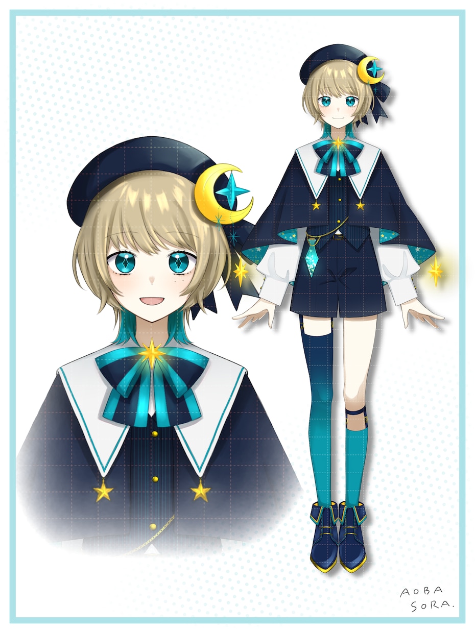 IRIAM・Vtuber活動にも◎立ち絵を描きます キービジュアル、TRPG、サムネやアクスタ等グッズにも対応 イメージ3