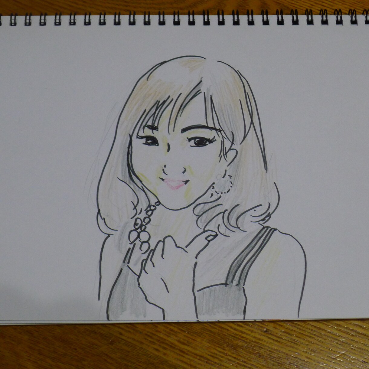 写真から色鉛筆画を作成しあなたらしさをお伝えします 写真からあなたの良さを最高に引き出す温かみのある色鉛筆画です イメージ1