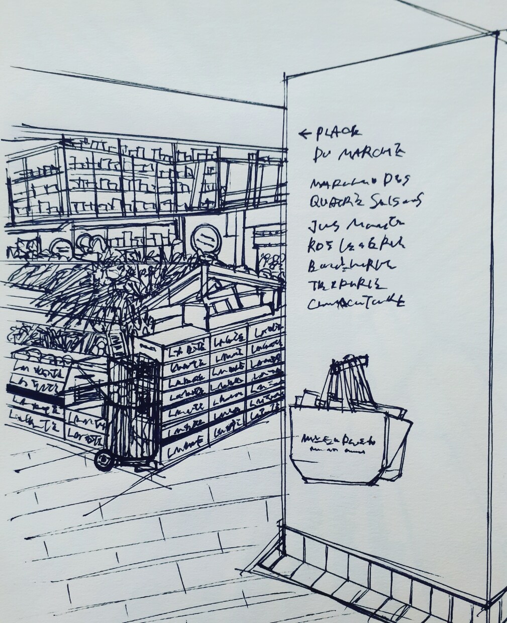 住宅、店舗など建築物のイラスト描きます 愛着のある建築物をイラストにしたい方へ イメージ9