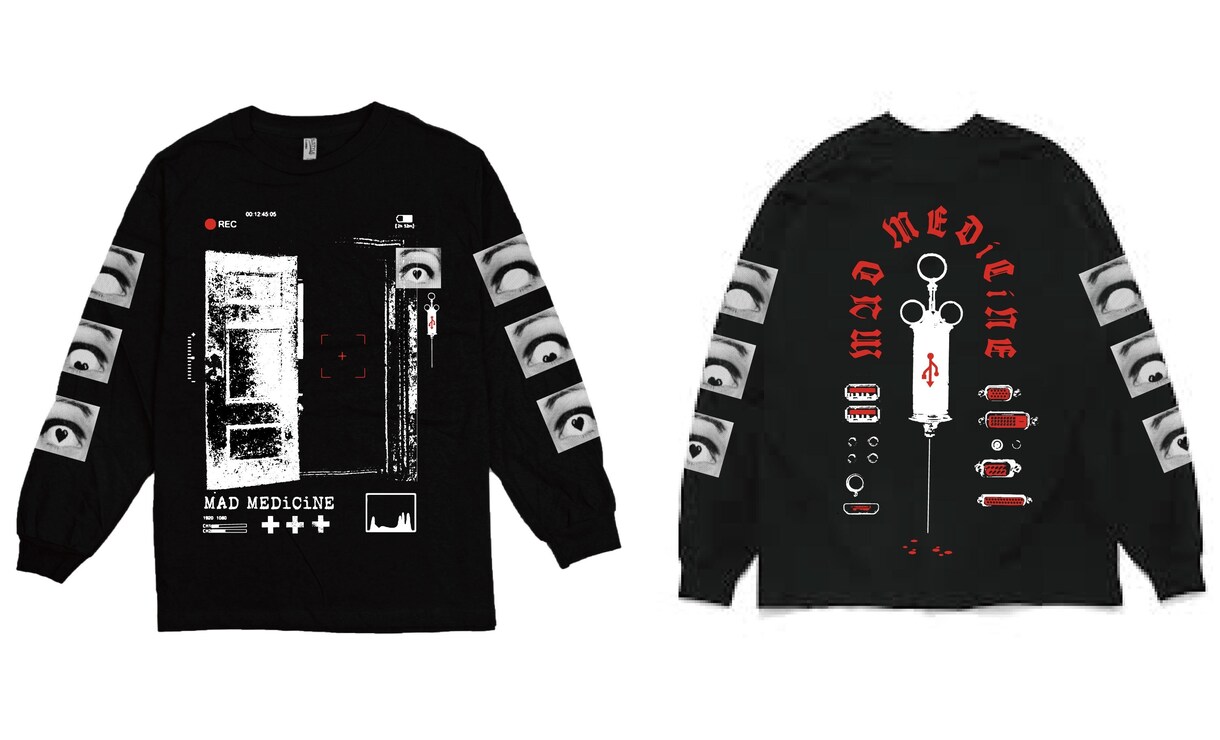 インディー/メジャーバンド担当歴有！デザインします カッコいいtシャツ、グッズ、ロゴ、CDジャケット作成します！ イメージ6