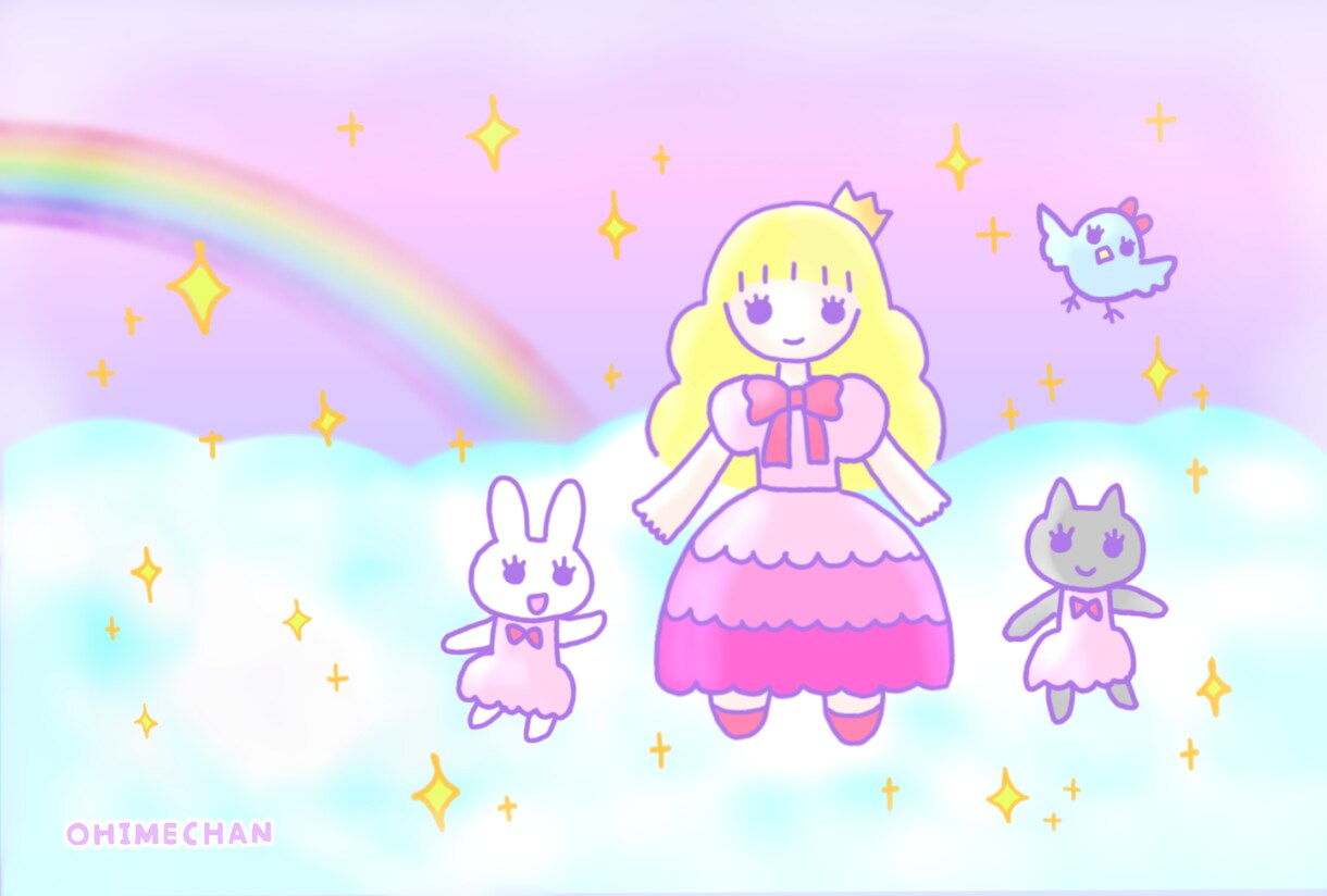 結婚式で使えるイラスト描きます 映像やカード、グッズなどにご利用できるイラストお描きします♪ イメージ9