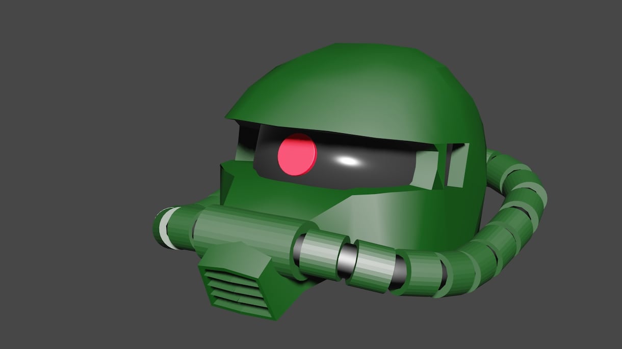 Blenderで3Dキャラモデルを作成します ブレンダーで色々な3Dキャラモデリング。 イメージ7