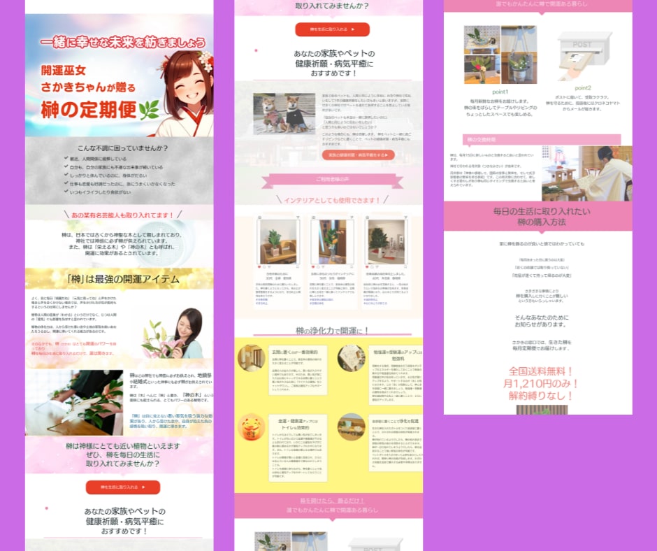 修正無制限！ペライチでオリジナルＬＰを作成します 歴9年の経験！デザイン◎集客力◎なLP作ります！ イメージ6