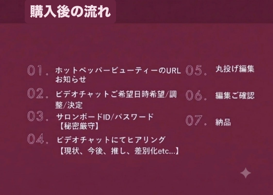今すぐ！サロンの推し/魅力を形に★代行編集します 2日間のサロンボード運用代行で予約したくなるHPBサイトへ イメージ4