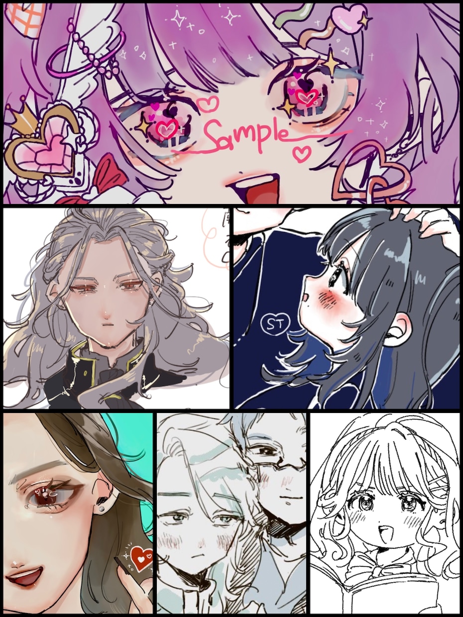 かわいいイラストアイコン描きます ♡はやく かわいく ときめく イラスト♡ イメージ2