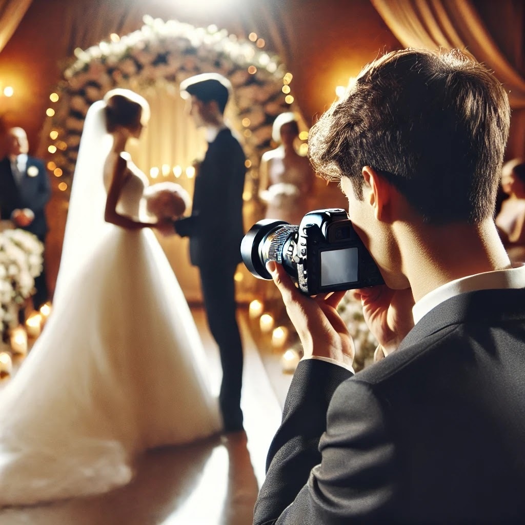 プロカメラマンがあなたの結婚式を美しく記録します 自然な笑顔と感動の瞬間を、最高のクオリティでお届けします！ イメージ1