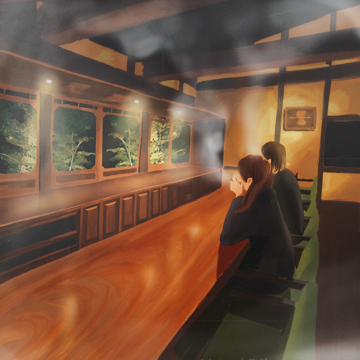 パース・風景を優しいテイストで作成します お店のイメージ、小説の挿絵等にご活用いただけます。 イメージ8