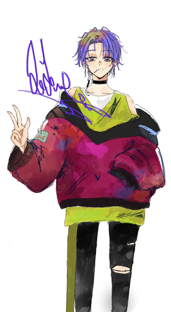 依頼者に喜んでもらえるようなイラストを制作します 自分の個性を思いっきり出す！！ イメージ1