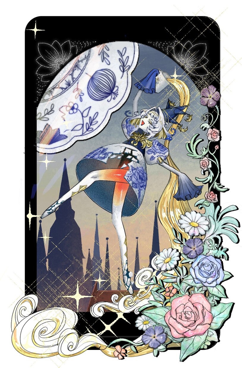 アイコン、一枚絵、立ち絵、お描きします ダウナーな雰囲気の厚塗りイラストが得意です イメージ9