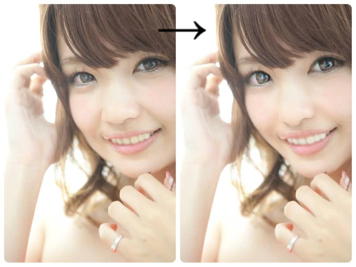 写真を美しく加工します コンプレックスを全て消し去る！ イメージ5