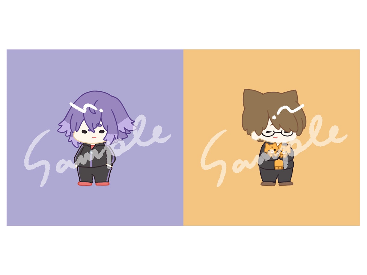 もちっとゆるい似顔絵描きます 結婚式のウェルカムボードにも♪ イメージ2