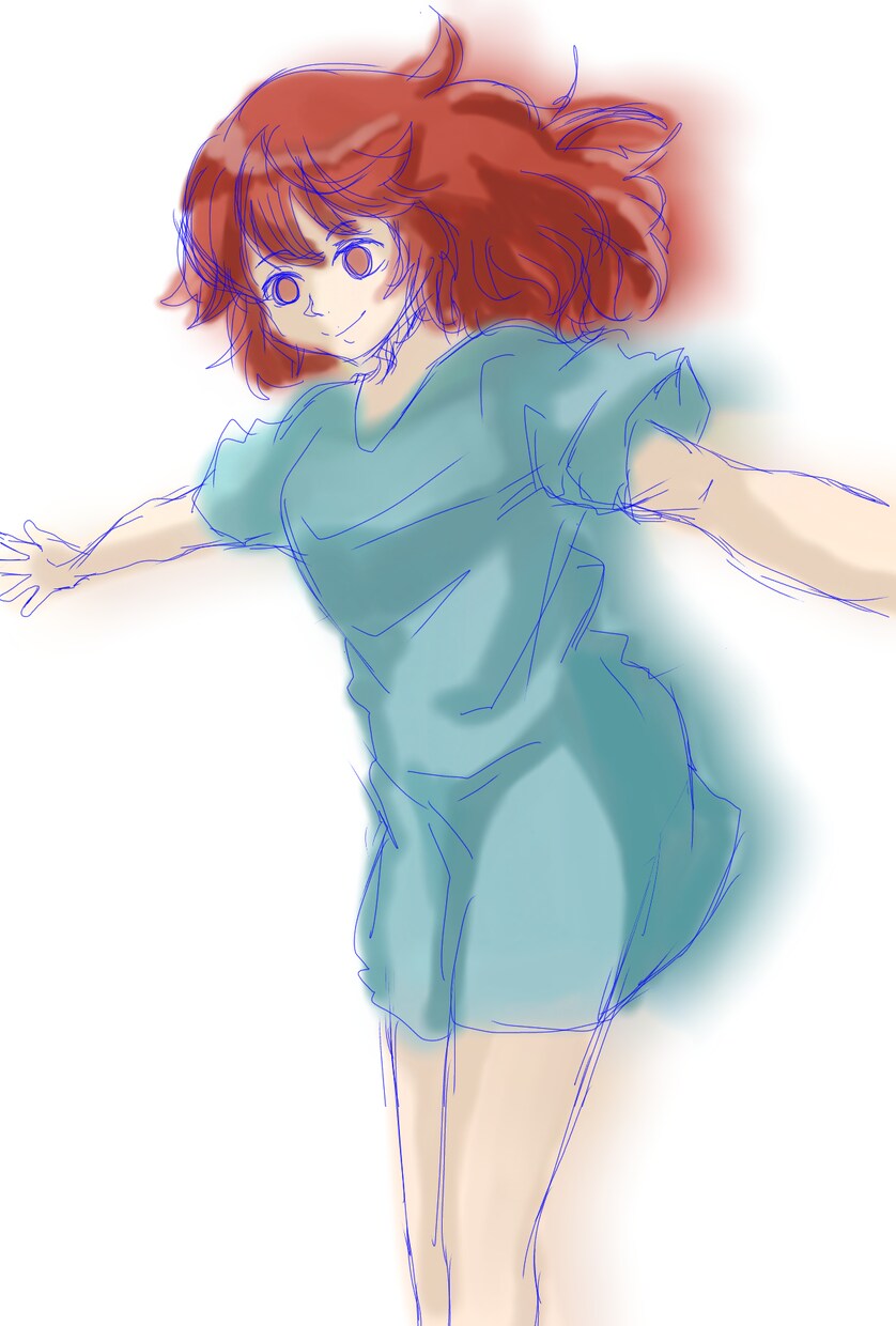 ラフで淡い塗りのイラスト描きます 鑑賞用、SNSアイコン用などにどうぞ イメージ1