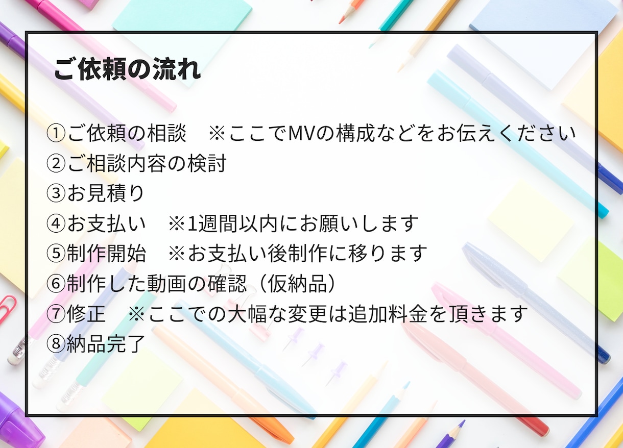 あなただけのオリジナルMV制作致します 歌ってみたやオリジナル曲のMVを作成致します！ イメージ4