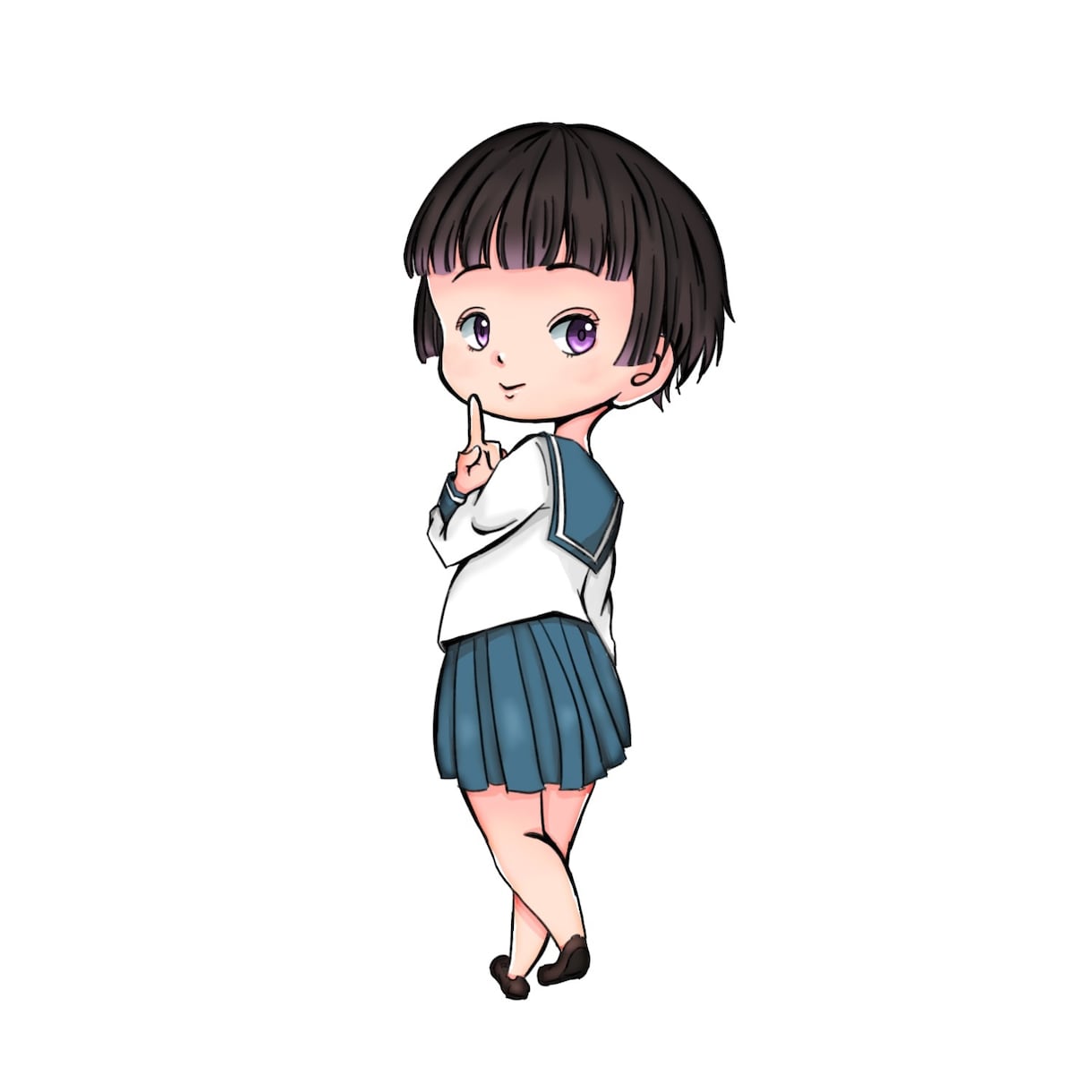 かわいい！デフォルメキャラ描きます シンプルでムニムニしたかわいいキャラを描きます！ イメージ2