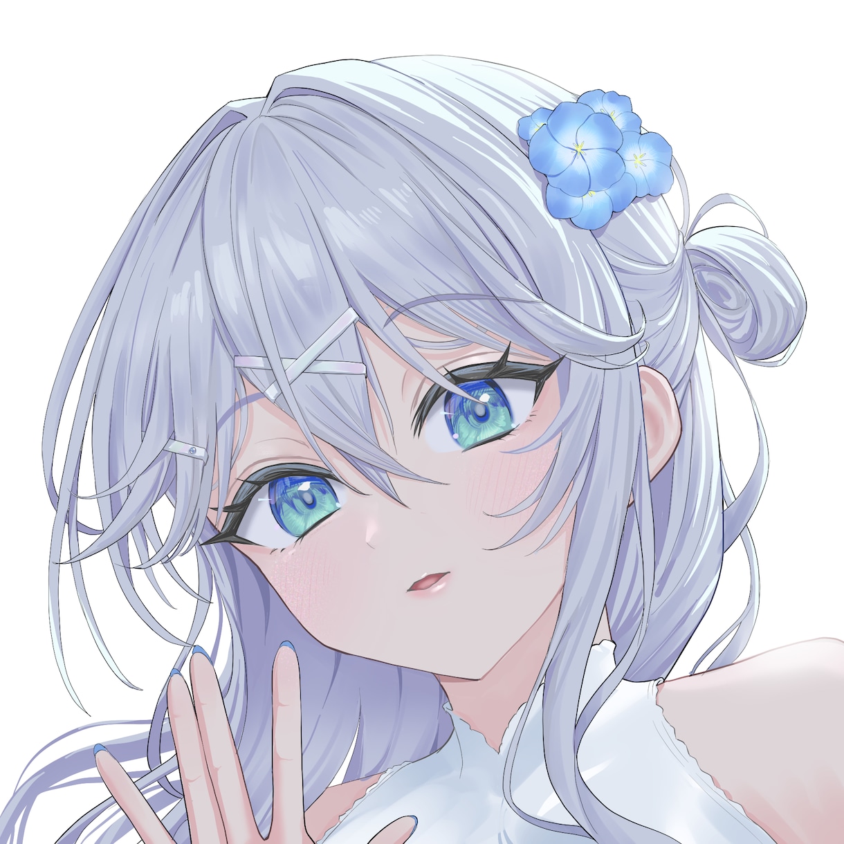 キレイ、かわいい！　【SNS用アイコン】描きます 繊細な厚塗りイラストアイコンならぜひご利用ください！ イメージ1