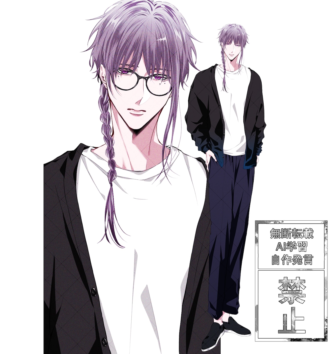 TRPG、ゲームで使う男性キャラ立ち絵作成します bl漫画家が描く色気のある男性キャラクター イメージ9