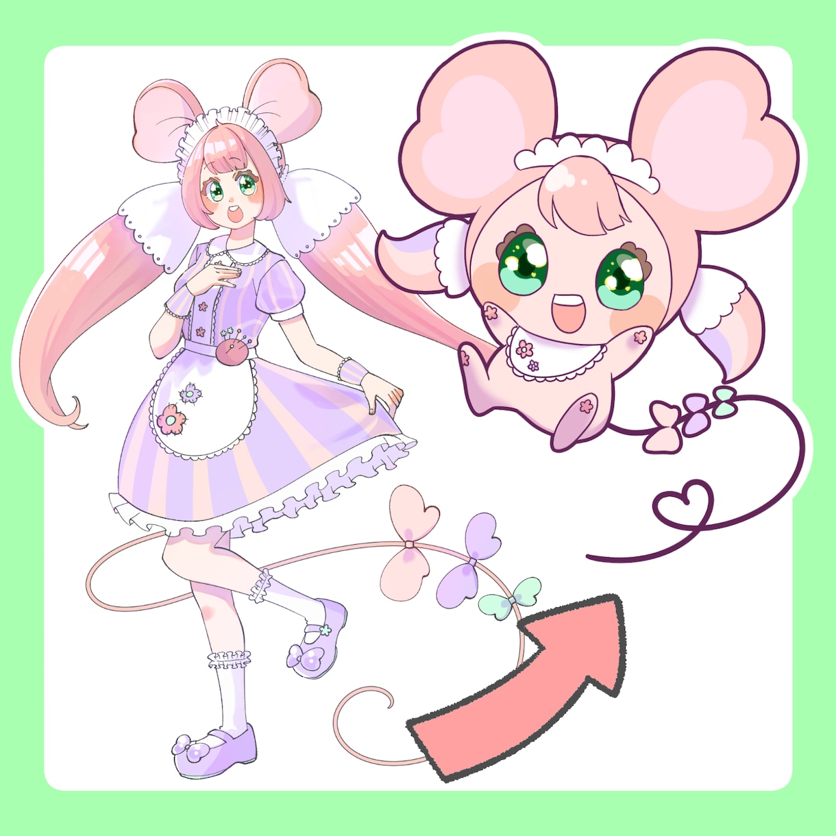 あなただけのマスコットをデザイン&描きます マスコットのオリキャラを描いたり、デザインしたり！ イメージ4