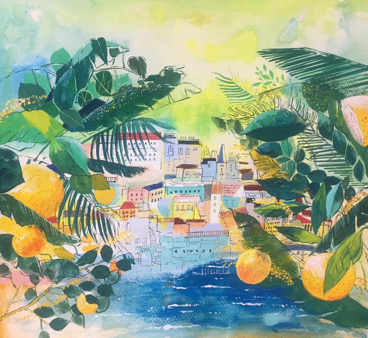 イラスト描きます ペット、思い出の風景など、お家を彩るカラフルなイラストを！ イメージ7