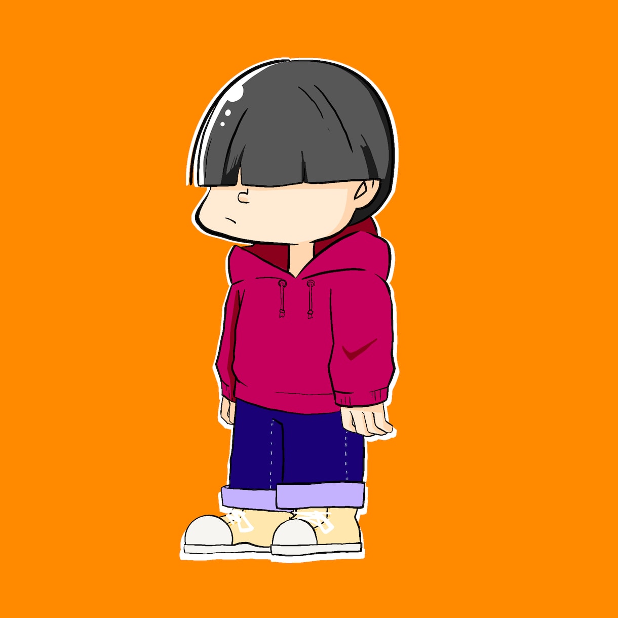 SDサイズでカートゥーン風イラストを作成します SNSのアイコンやトプ画などにご利用ください！ イメージ1