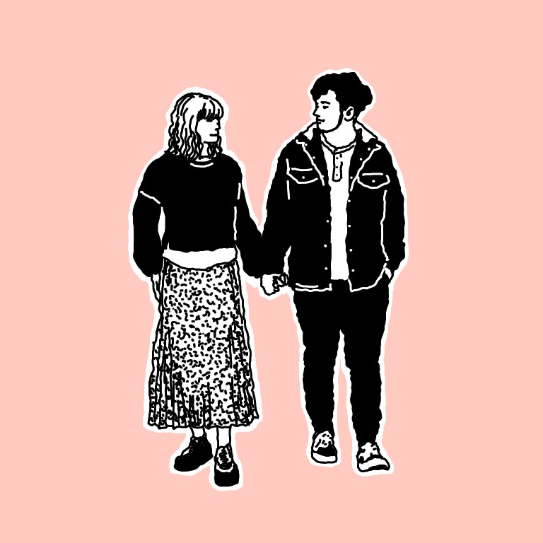 カップル、ご夫婦のおしゃれなイラストお描きします 友達や恋人へのプレゼントに最適！額に入れたプレゼントも可◎ イメージ3