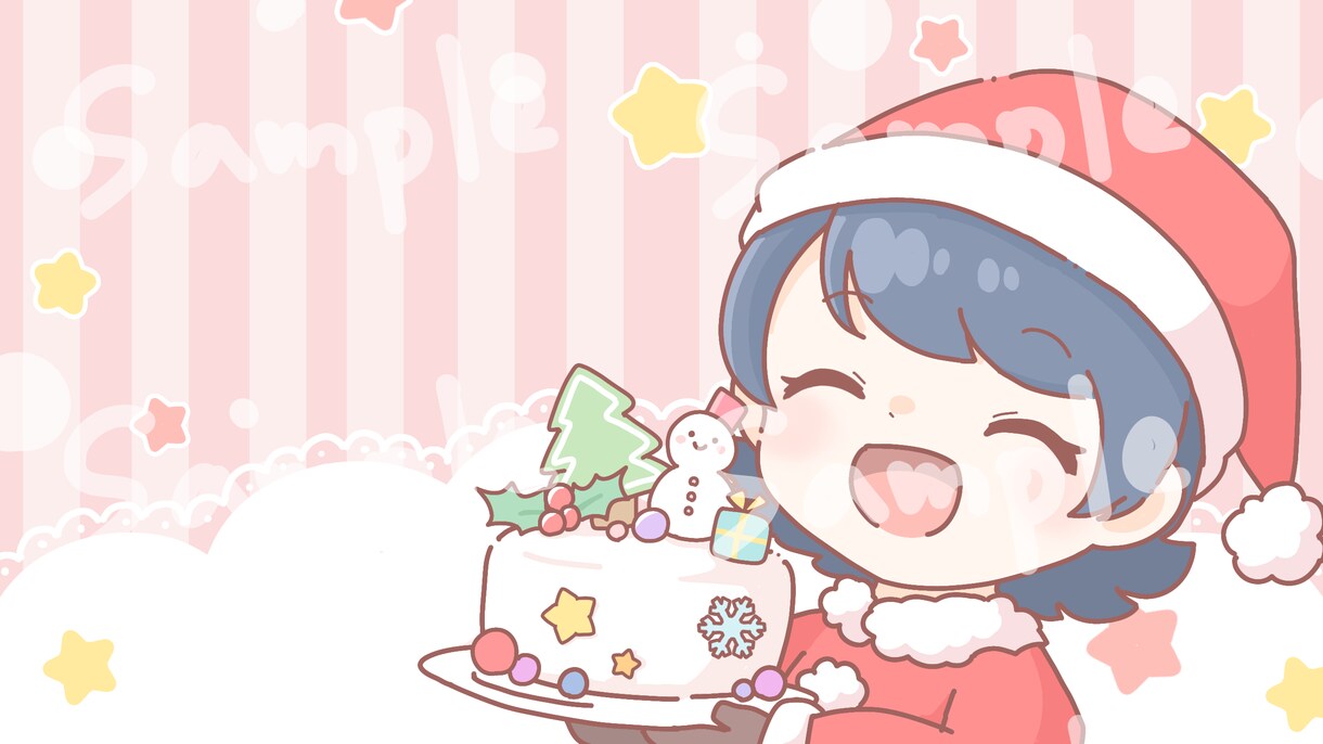 ゆるふわなイラスト描きます 可愛いYouTubeのサムネなど、ゆるふわな絵描きます！ イメージ4