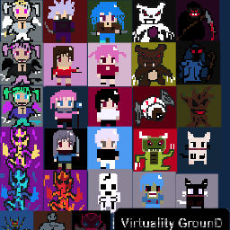 34×34のドット絵を書きます 完全オリジナルのRPG風のドット絵 イメージ2