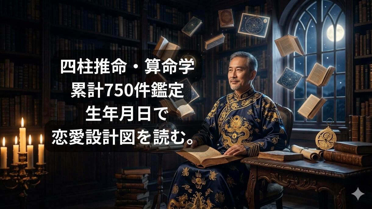 四柱推命|あなたの恋愛パターンと彼との今後を見ます 「なぜいつも繰り返すのか」その理由がは生年月日が示します イメージ2