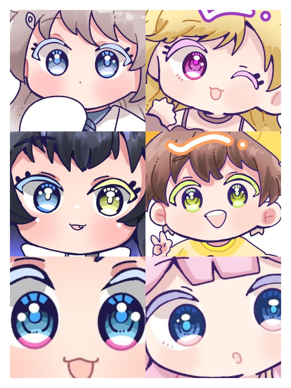 最短納品3日~！✎きゅるんとしたミニキャラかきます 個人様やVTuber様大歓迎…！1000円~描きます！ イメージ7