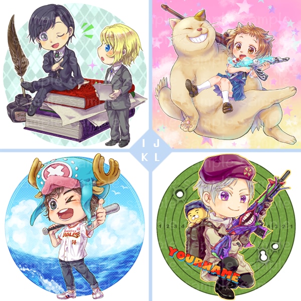 いきいき♪表情のイラストをお描きします 待ち受け、サムネイル、記念イラストなども承ります イメージ9